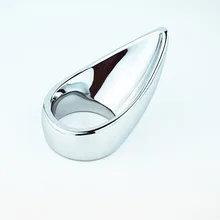 D: 50 мм Металл Teardrop кольцо крана, форма язык кольцо пениса, фаллоимитатор клетка, Петух и мяч секс-игрушки для мужчин, взрослый продукт, Бесплатная доставка