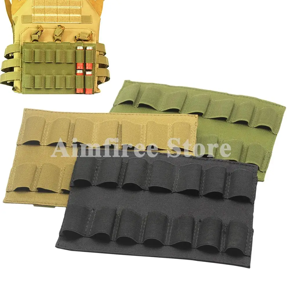 

Hunting Rifle Shotgun Shell Cartridge Holder Ammo Carrier Buttstock Pouch 12G Gauge 14 Rounds