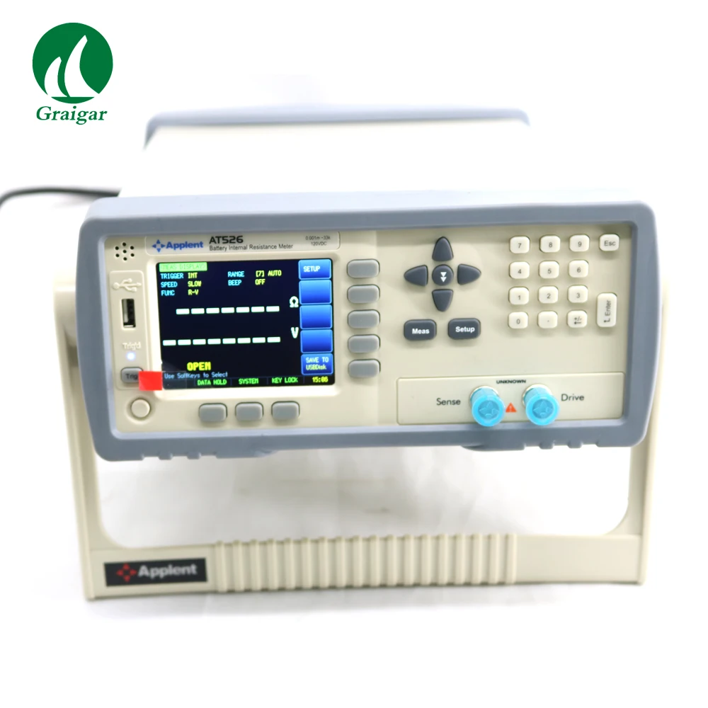 New AT526 AC Low Ohm Meter (Battery Internal Resistance Meter) Range Voltage 0.00001V~120.000VDC High Precision Stability | Инструменты