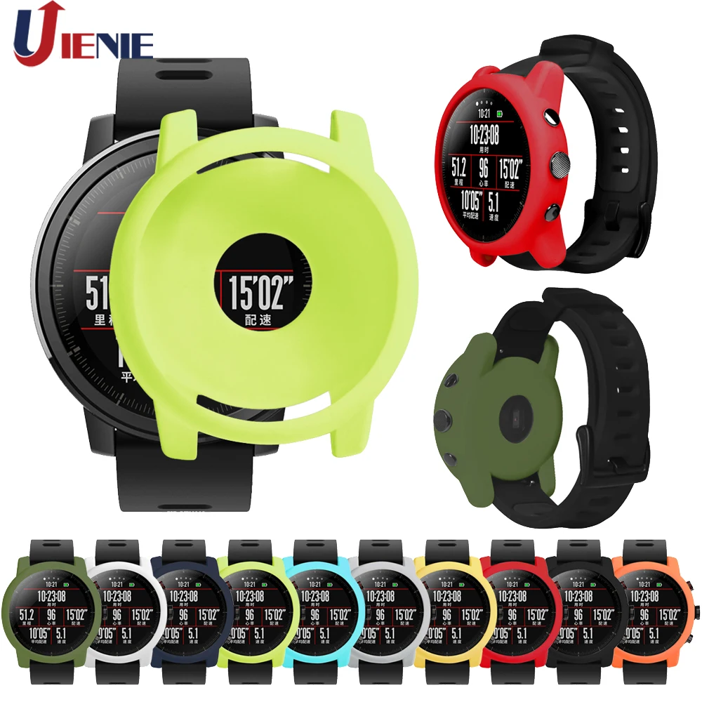 Защитный чехол для Xiaomi Huami Amazfit 2/2S Stratos силиконовая защитная рамка 2 Smartwatch Обложка |