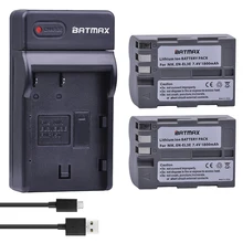 2 шт. 1800 мАч EN-EL3E EN EL3e ENEL3e аккумулятор+ USB Зарядное устройство для Nikon D300S D300 D100 D200 D700 D70S D80 D90 D50 MH-18A