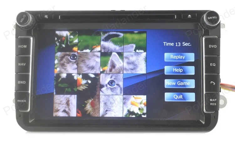 Discount Two Din 8 Inch CarDVD Player For VW/POLO/PASSAT/Golf/Skoda/Octavia/SEAT/LEON 3G Wifi Radio GPS Windows Ce system 5