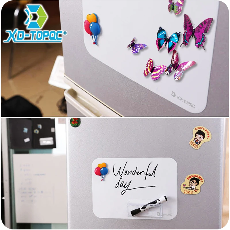 A4 Mini Whiteboard 8 x 12 Weiche Kühlschrank Magnet Kid Flexible Weiß  Bord HAUSTIER Film Nachricht Boards Magnetische kühlschrank Notizen FM04 -  AliExpress