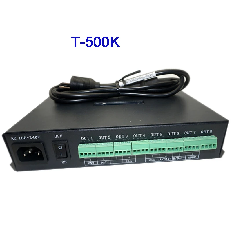 T 300K sd карта онлайн T500K полноцветный светодиодный пиксельный модуль контроллера