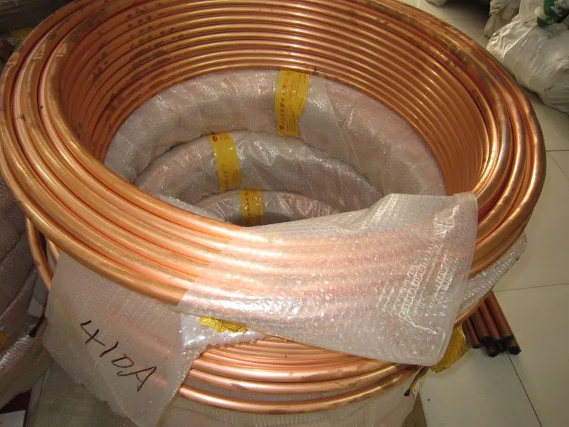air conditioning tube. free shpping / air conditioning copper pipe /flexible pipe/copper tube /complete in n