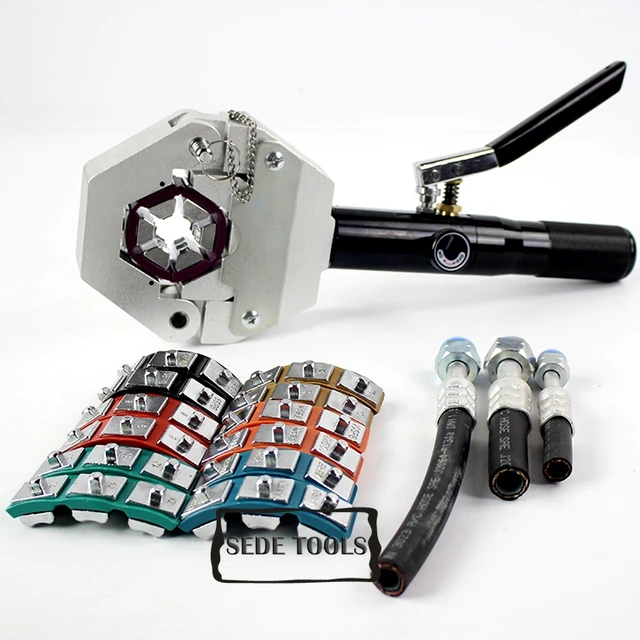 Russian warehouse Free Shipping Manual Hydraulic Hose Crimping Tool Auto A/C Hose Hydra-Crimper Repair Air Condition Hose 71500