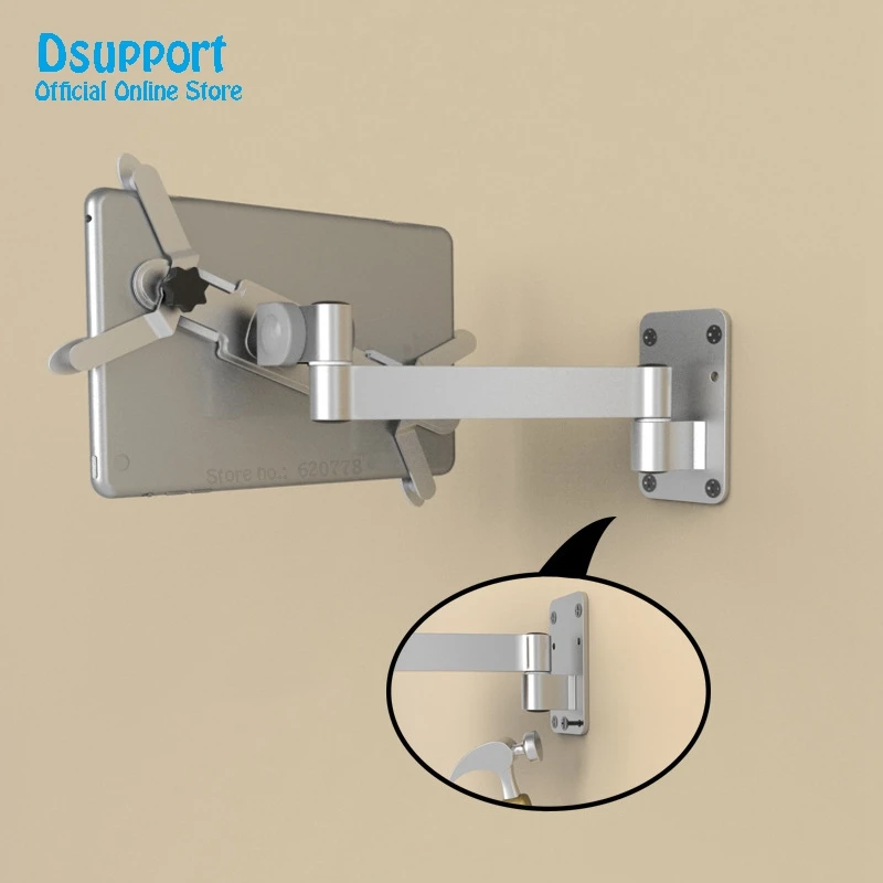Full Motion Fit For Tablets Pc 7 12 Inch Wall Mount Metal
