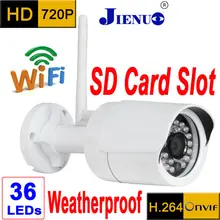 Ip-камера, wifi, беспроводная, 720 P, для наружного наблюдения, водонепроницаемая, инфракрасная, hd cmos, cctv, домашняя система, видео cctv cam