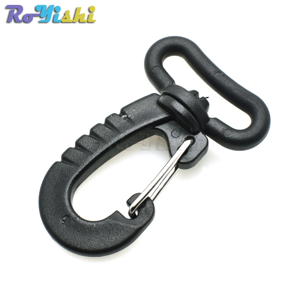 1 &quotтесьма пластиковый поворотный крюк для брелок рюкзака Пряжка ремень