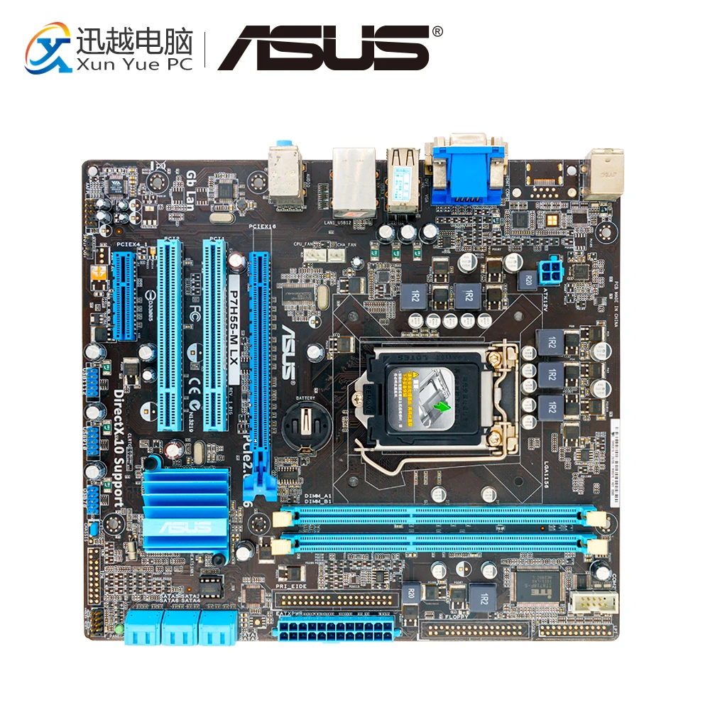 

Asus P7H55-M LX Desktop Motherboard H55 Socket LGA 1156 i3 i5 i7 DDR3 uATX On Sale