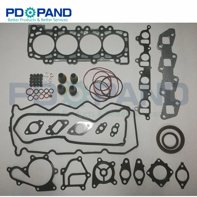 YD25 YD25DDTI engine full rebuilding gasket set for Nissan