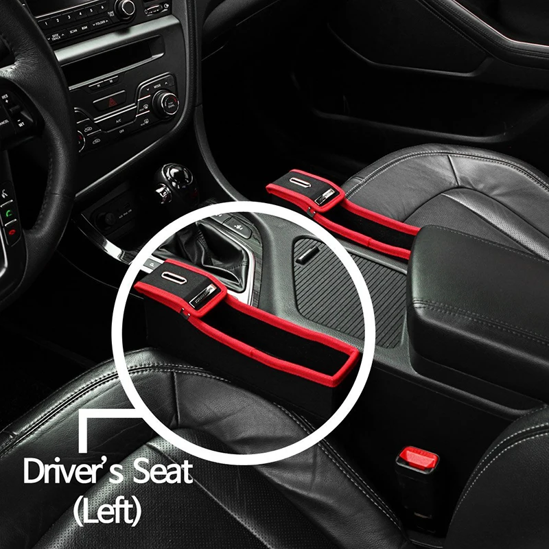 Карман органайзер для автомобильного сиденья из ПУ кожи премиум класса