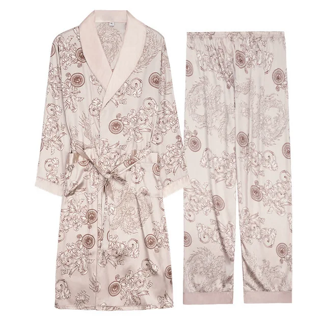 Новинка, мужской весенний халат, халат Yukata, мужское кимоно из вискозы, банное платье, ночная рубашка, одежда для сна, Пижама, Mujer, L-XXL