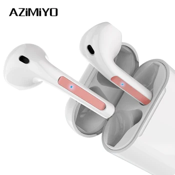 

AZiMiYO Y22 Earphones TWS Wireless Bluetooth 5.0 mini 3D HiFi stereo wireless earphone Mic Binaural call For All Phones