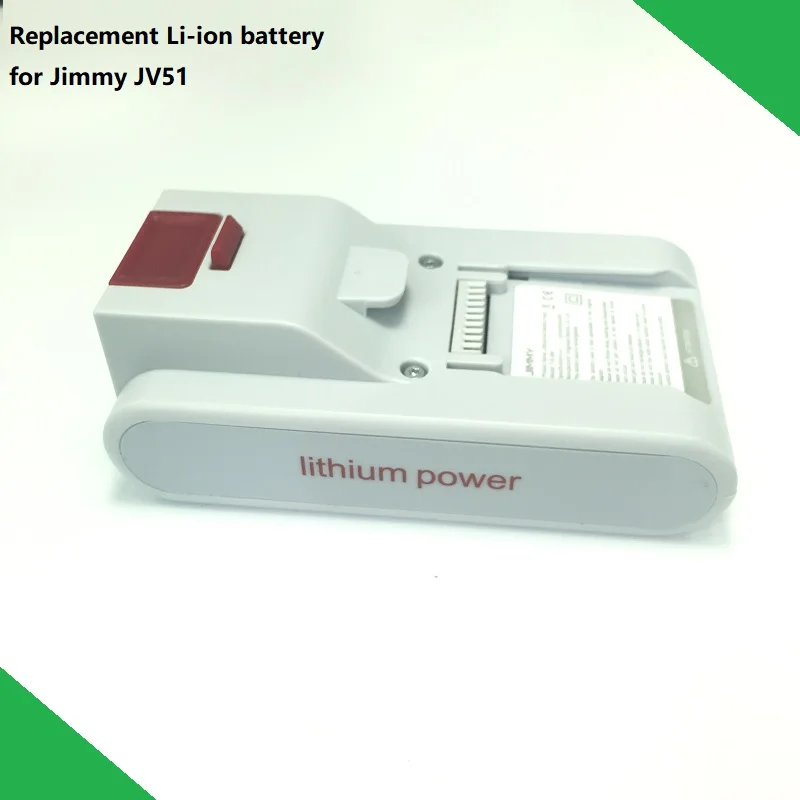 

New Original Replacement Battery T-DC38H for XIAOMI JIMMY JV51 Handheld Wireless Strong Suction Vacuum Cleaner Spare Parts