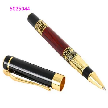 

Luxury high quality 431 Golden carving Mahogany paint Colour School student office Medium Nib Rollerball pen New