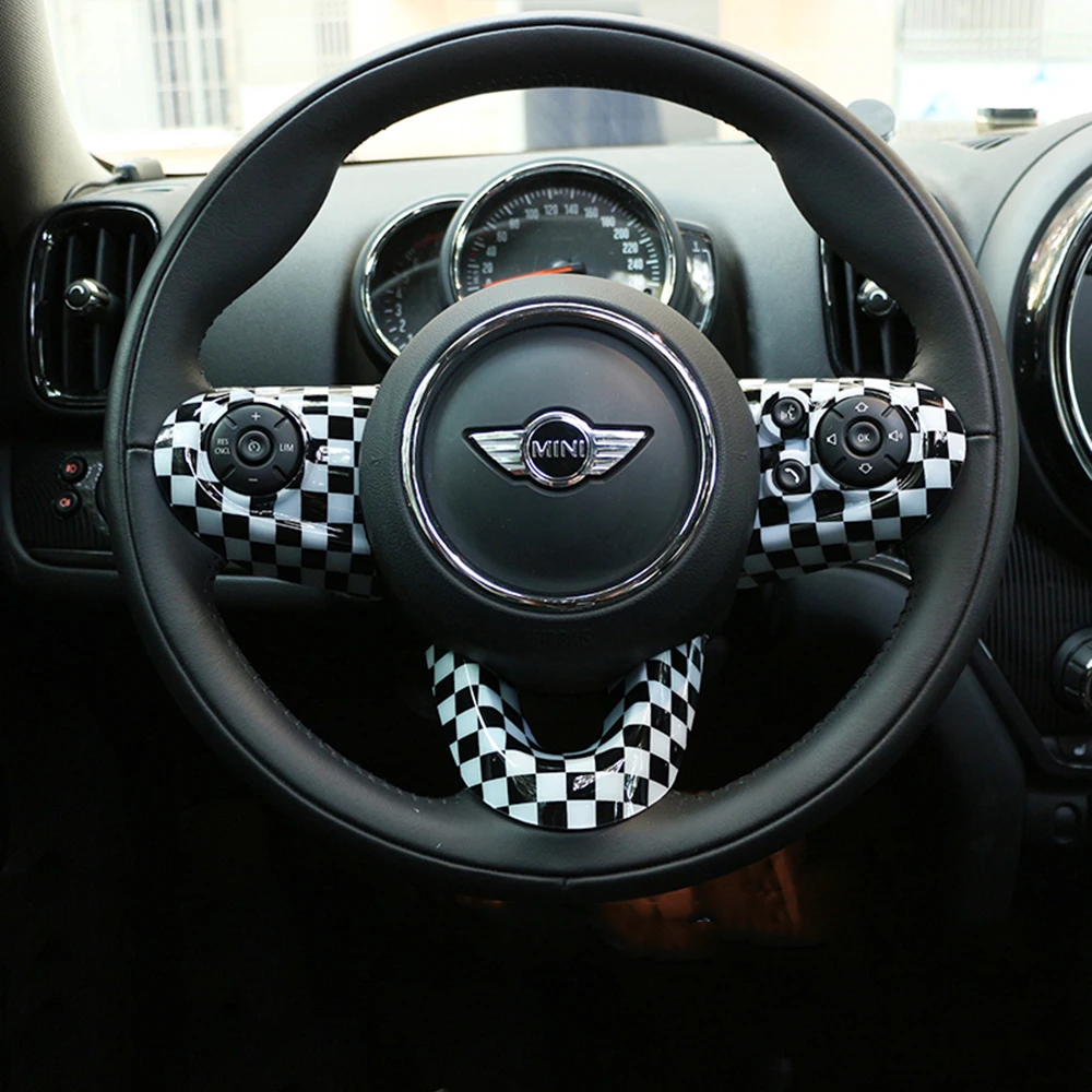 3 шт. чехол на руль автомобиля для Mini Cooper One F54 Clubman F55 F56 F60|Наклейки салона авто| |