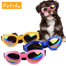 Petshy крутые очки для собак, щенков, котят, складные солнцезащитные очки для путешествий, защита от ветра, очки для кошки, аксессуары для собак