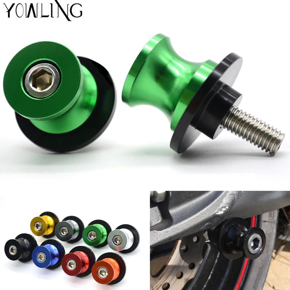 

Motorcycle Frame Stand Screws Swingarm Spools Slider For KAWASAKI ZX10R ZX6R Z800 Z1000 Z650 VERSYS 650 Z900 Falling Protection