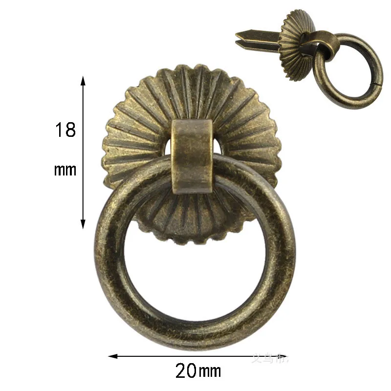 Buy MEGAIRON 10PCS MINI Vintage Jewelry Box Handles