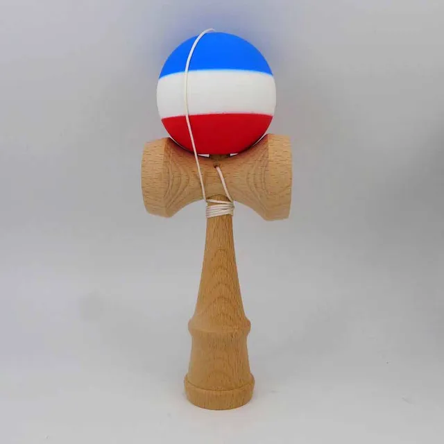 Tri Color kendama 3 Colors Optional, Triple Splits Rubber Kendama