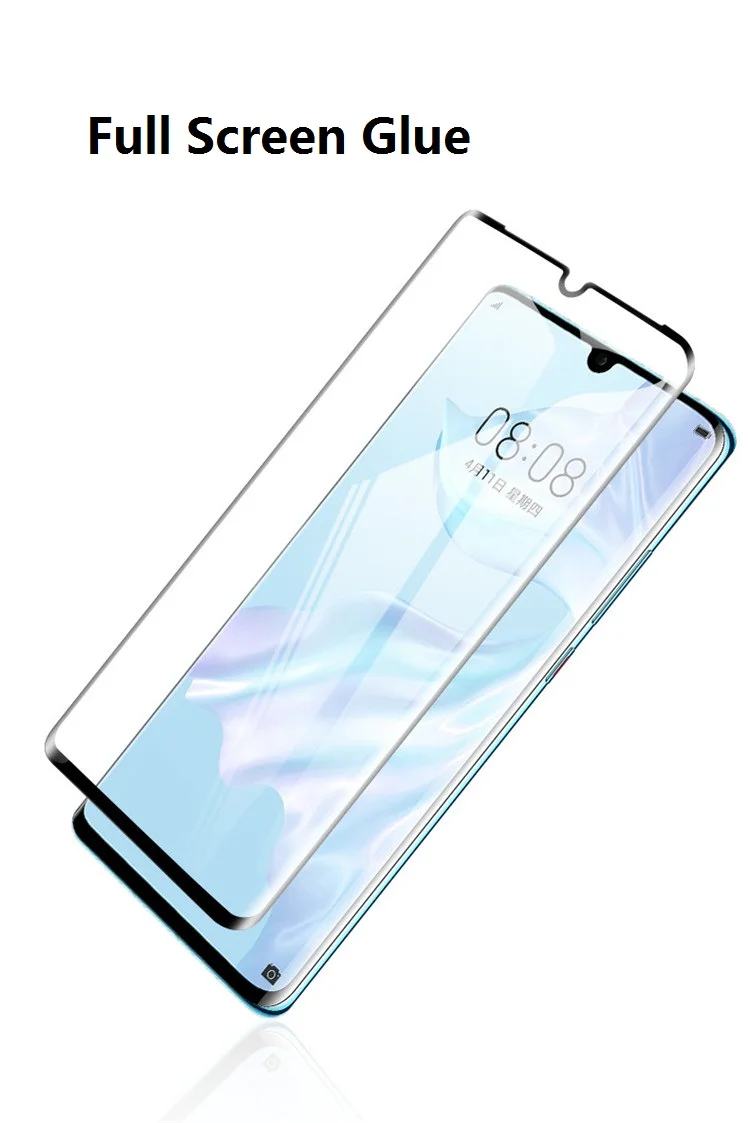 5D изогнутое полное клеевое закаленное стекло для Huawei mate20pro P30 PRO полностью
