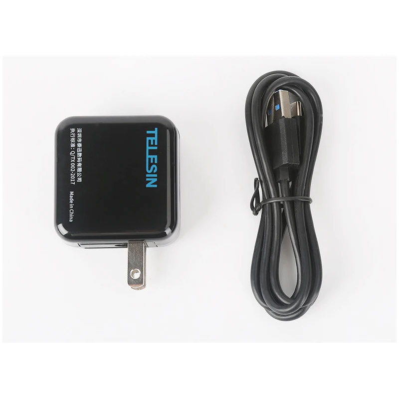 Портативный США штекер 2100mA двойной порт USB зарядное устройство адаптер 100-240 В для Gopro Hero Xiaomi Yi S порт s камера для телефонов Аксессуары