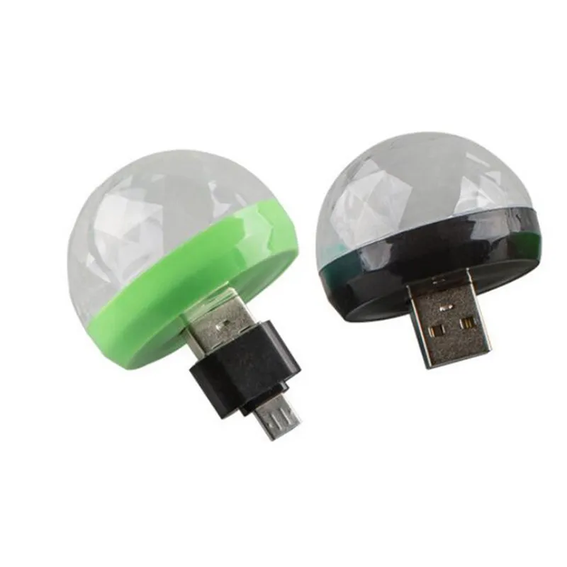 Светодиодная USB лампа для автомобиля 5 В RGB 4 Вт|Ночники| |