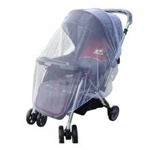 Venta al por menor de los niños bebé Red Anti-mosquitos para carrito Buggy cochecito Protector cochecito volar Midge insecto cubierta