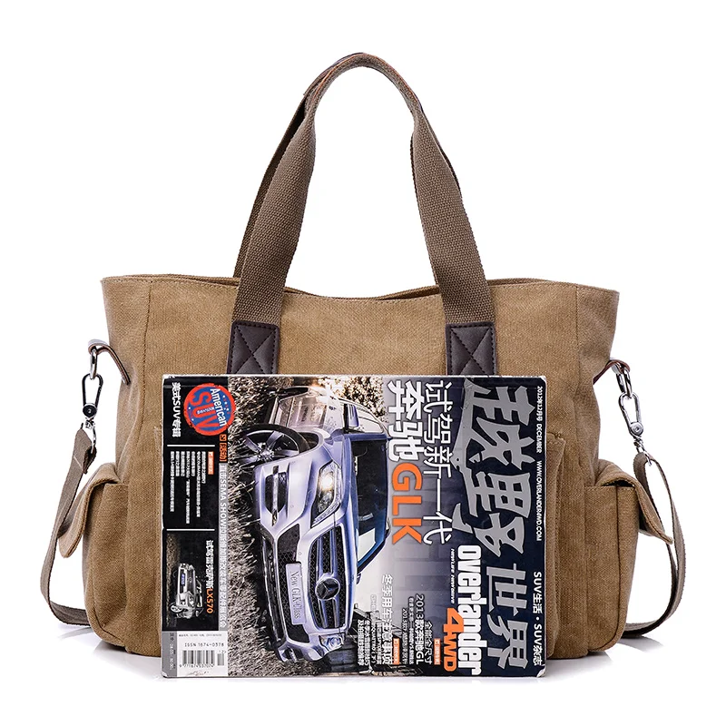 Mens Messenger Bag Canvas Fashion Mens Crossbody Bags