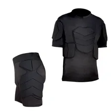 Профессиональные женские и мужские футбольные шорты, Вратарские Майки, футболки для футбола, регби, футболки из Джерси, утепленные EVA губки, защищают локоть, бедра