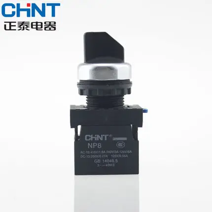 NP8 CHINT 2 позиционный поворотный нажимной переключатель NP8-11X/21 NP8-11X/22 NP8-20X/21 NP8-02X/21