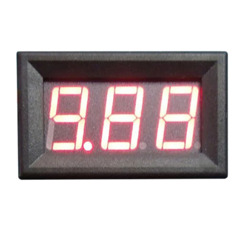 

New Style 10pcs Digital Dc Ammeter 10A Red LED Panel Amp Meter Digital Electricity Meter