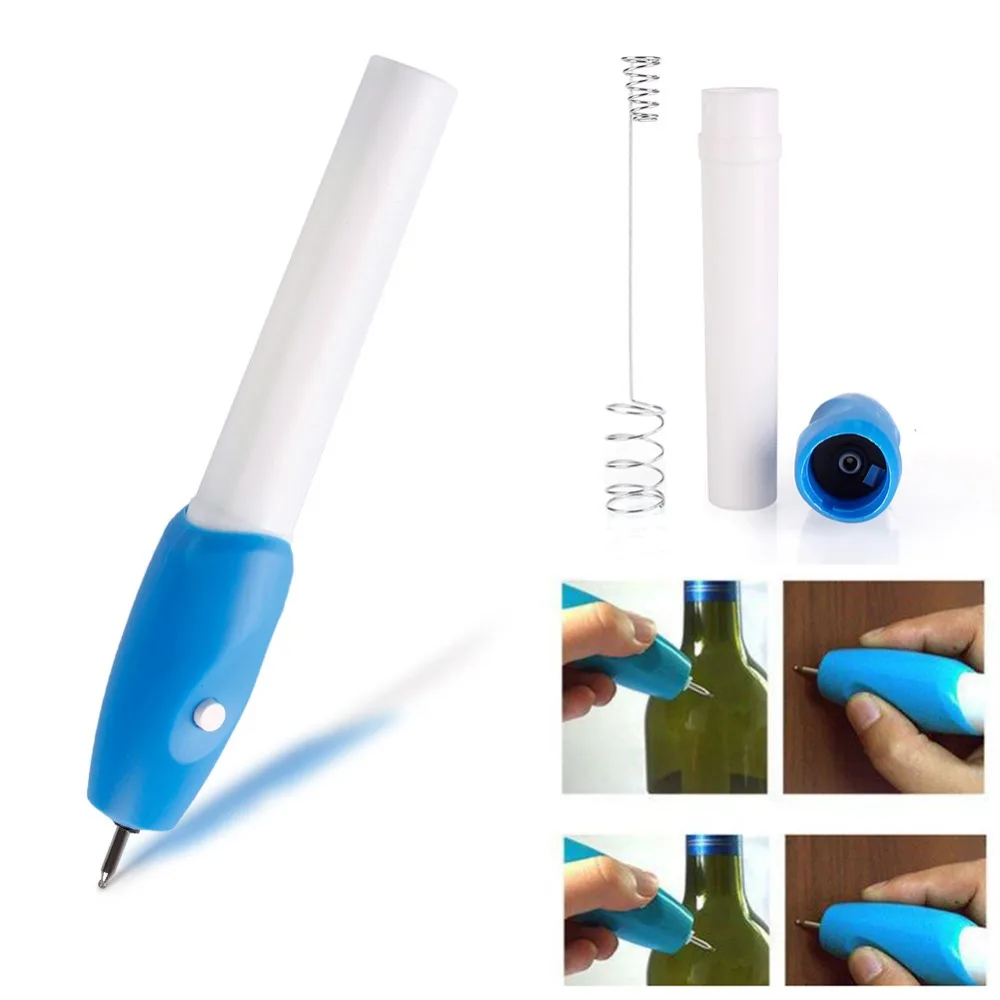 Electric Engraving Pen Carving Tool 1Pc For Jewelry Metal Glass Plastic Wood