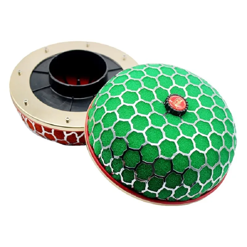 

CHIZIYO 80MM Universal Super Power Auto Car Air Filter Cleaner Air Intake Green Large Flow Engine Intake Air Filter