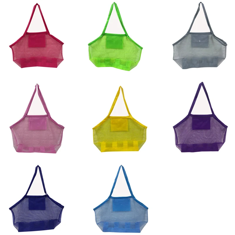 Medoboo Мама Детские пляжные сумки детские игрушки для хранения детская пляжная сумка Портативная Сетчатая Сумка складные пляжные игрушки вешалка на стену ручные сумки