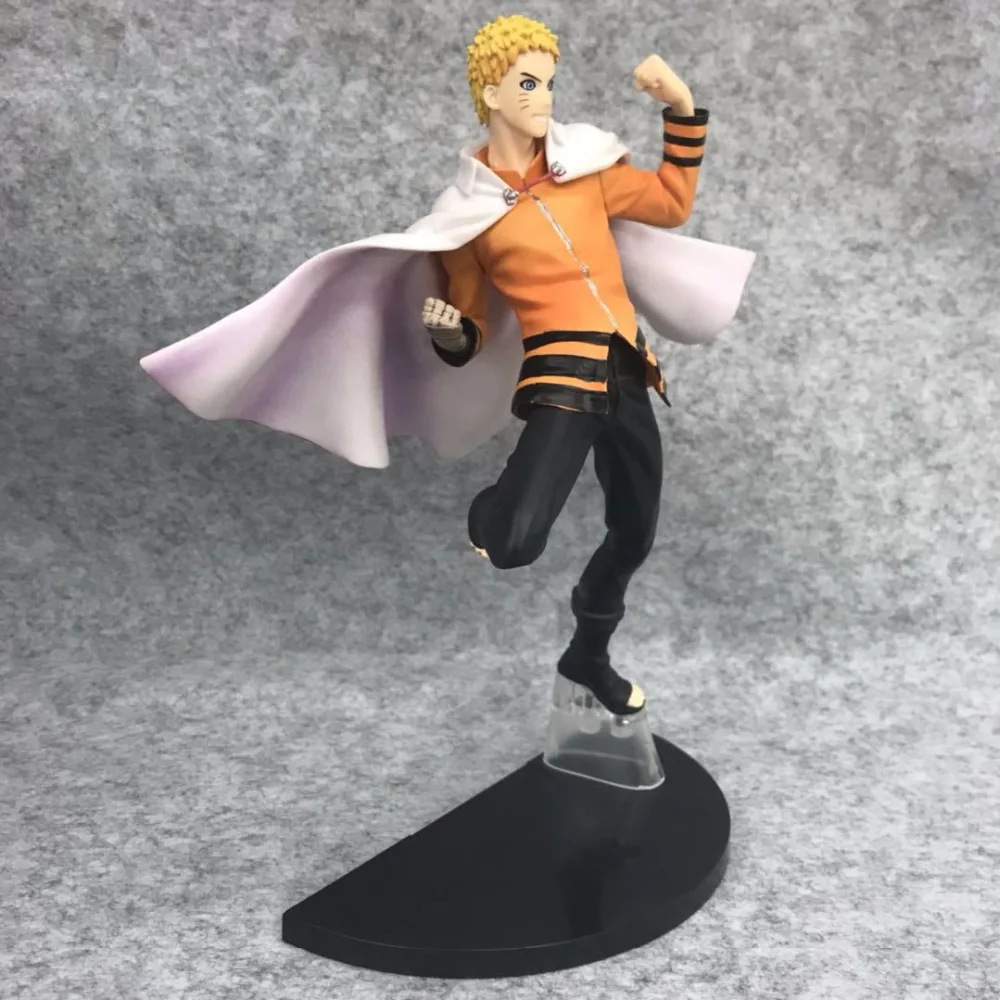 Аниме 25 см Boruto Наруто следующие поколения Uzumaki Наруто фигурка 7th Hokage Ver. ПВХ Фигурки Коллекционная модель игрушки