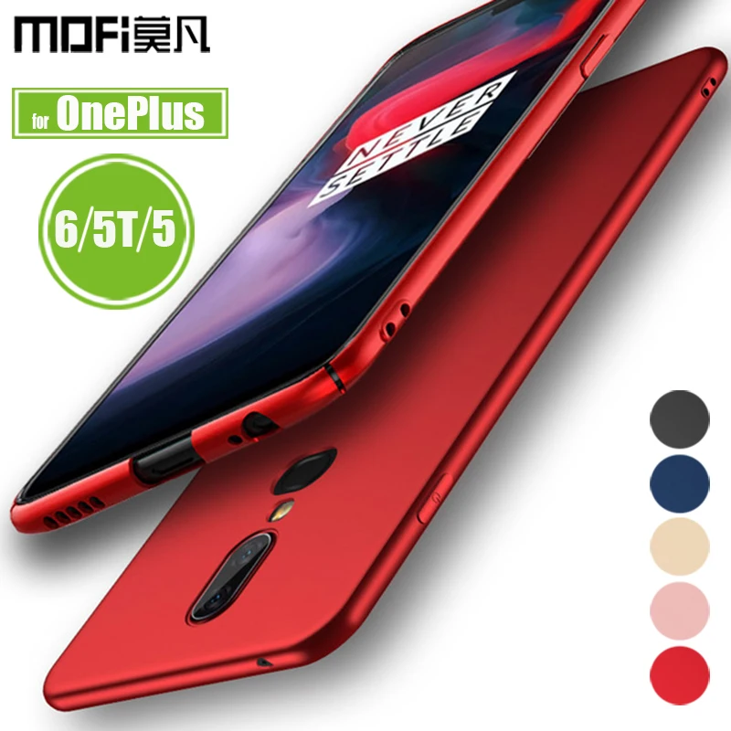 

OnePlus 7 6T 6 5T 5 Case One Plus 7 6T 6 5T 5 Cover Mofi Frosted Matte Hard PC Plastic Business Back Cases for 1+7 / 1+6T / 1+6