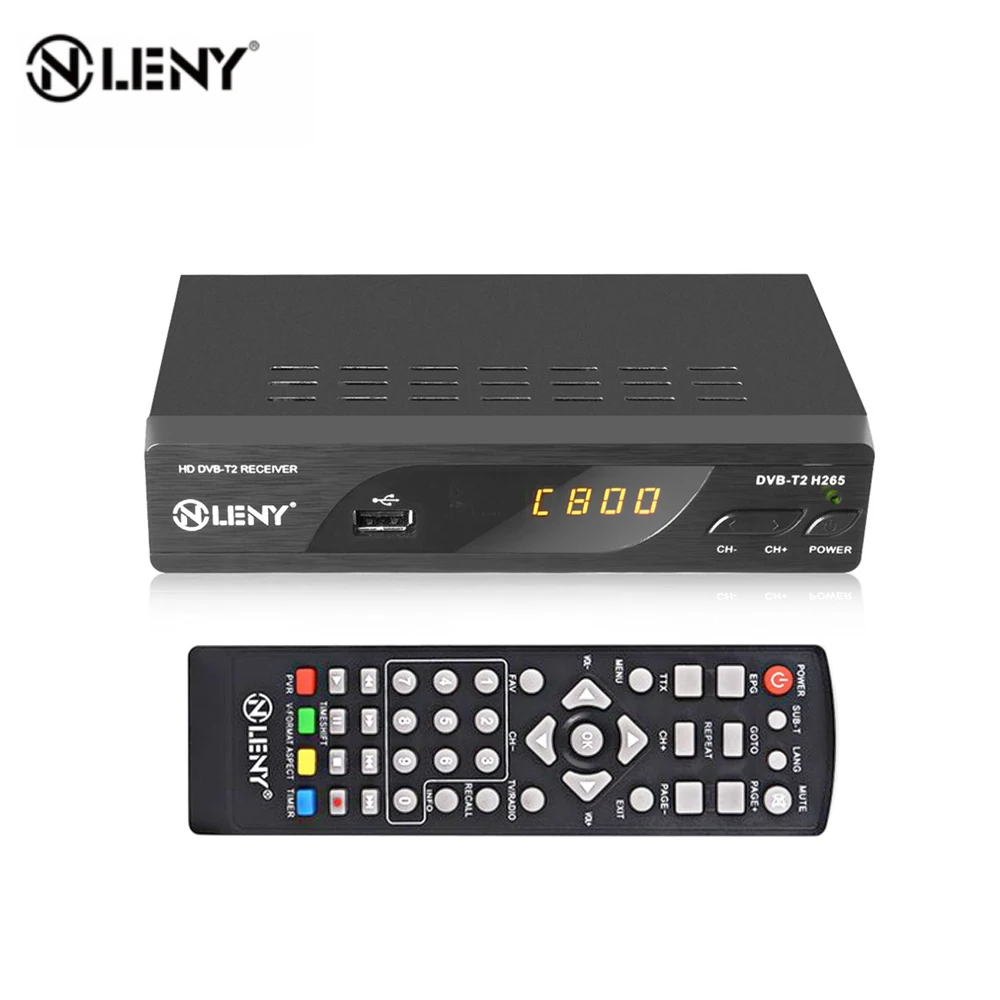 

ONLENY Set Top Boxes Full HD 1080P Digital Terrestrial Receiver USB2.0 Port with PVR Function & External HDD TV Box