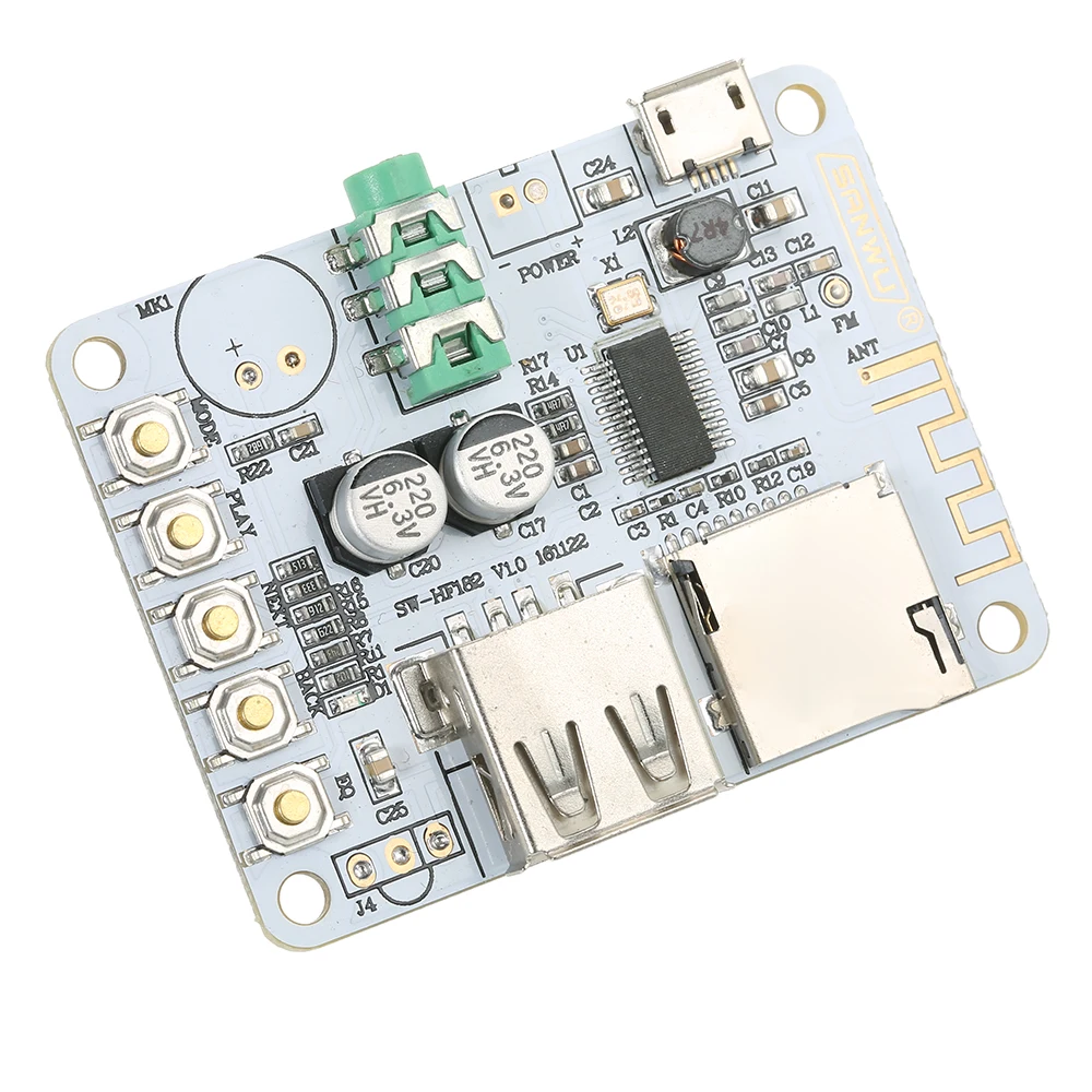 USB DC 5V Bluetooth 2 1 плата аудиоресивера беспроводной стерео музыкальный модуль со