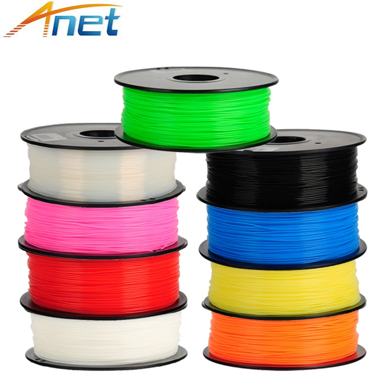 

Anet 1kg 3D Printer Filament ABS 1.75mm Plastic Rubber Consumables Material 3D Printer Accessories For Printing Pen RepRap Maker