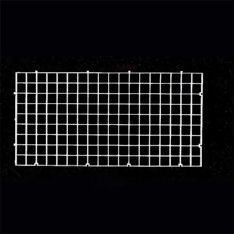 

White Plastic Aquarium Grid Divider Isolate Board for Tank Aquarium 295*148*6mm