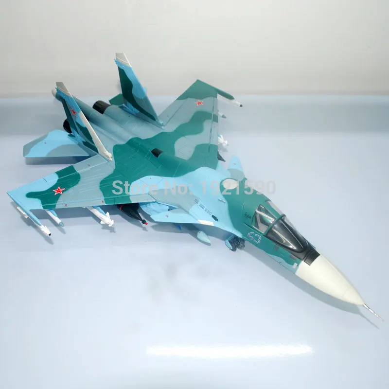 Terebo 1/72 масштаб военная модель игрушки Россия SU-34(SU34) Фланкер боевой самолет истребитель литой металлический самолет модель игрушки