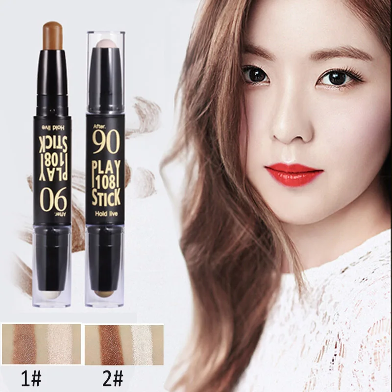 Double Head Concealer Stick Highlighters Contour 2 In 1 Highlighter