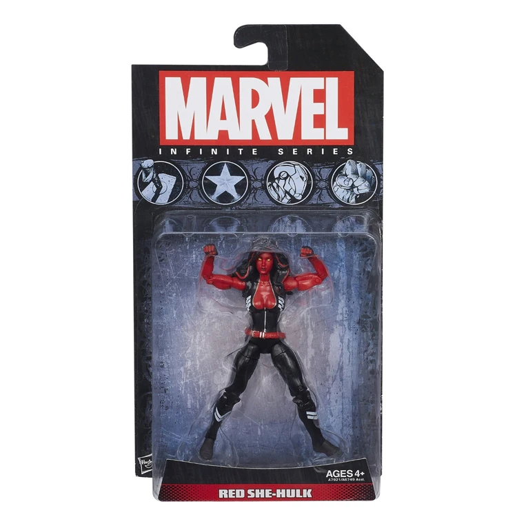 Hasbro Marvel Мстители легендарная кукла красная она-Халк Грим жнец Америка Капитан супергерой модель кукла Фигурка фигурка игрушка