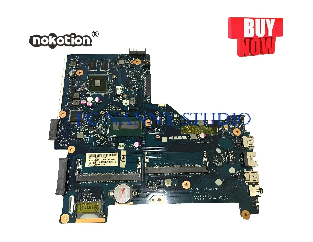 

PCNANNY 760785-001 For HP 15-R Laptop motherboard ZS050 LA-A992P I3-4010U PC Notebook Mainboard tested