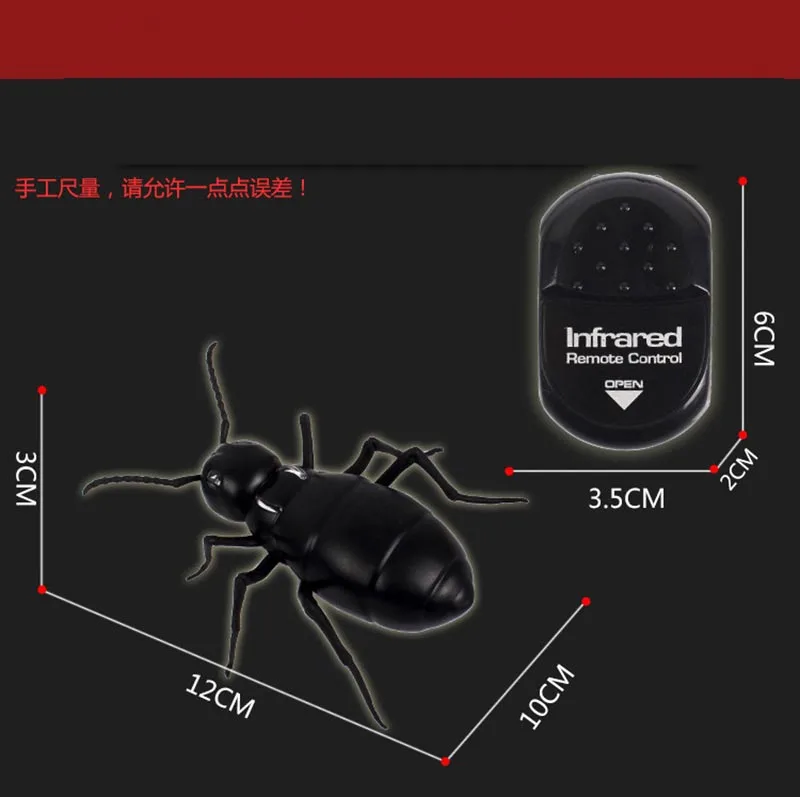 Иностранный Горячий пульт дистанционного управления игрушка шалость муравей хитрый креативный электронный инфракрасный сенсор имитационная модель домашних животных