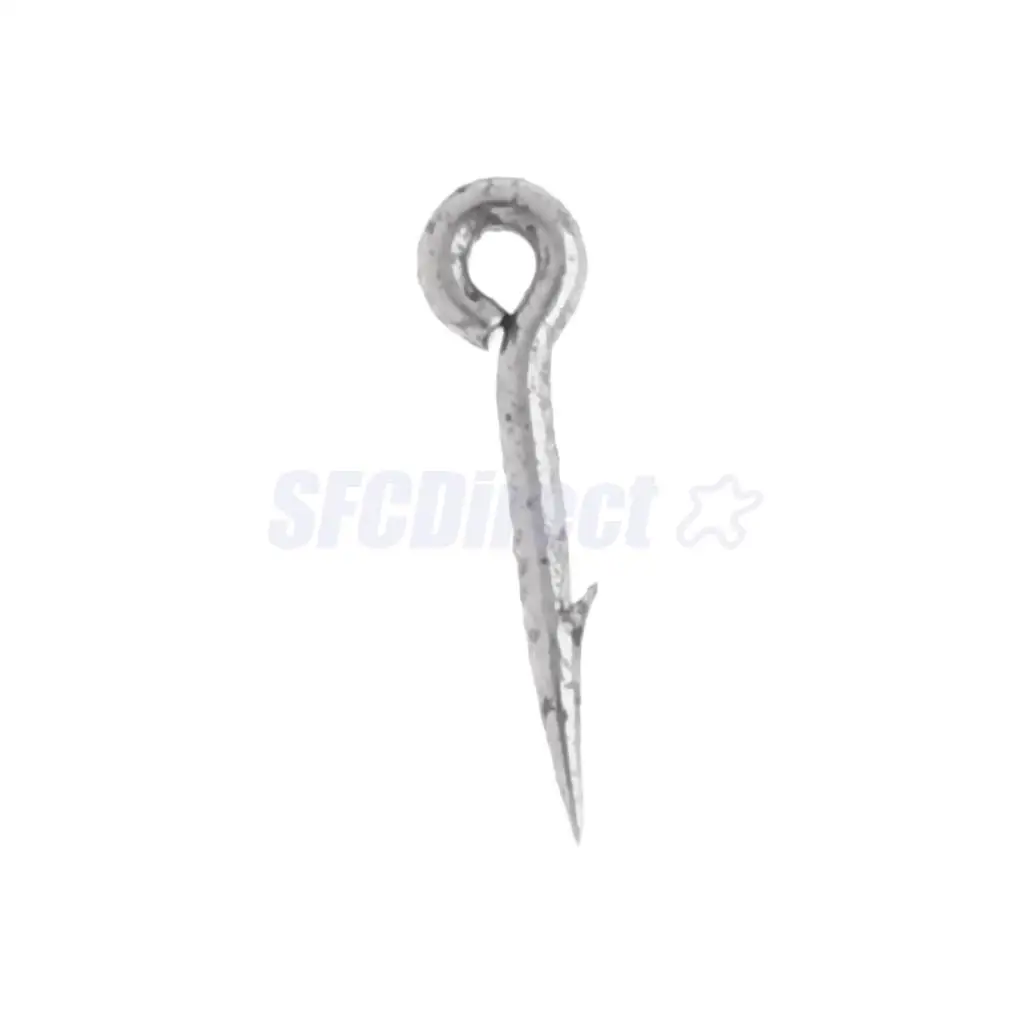 20Pcs High-carbon Steel Sea Fishing Worm Hooks Fishhook Straight Live Bait Lure Hooks, S M L