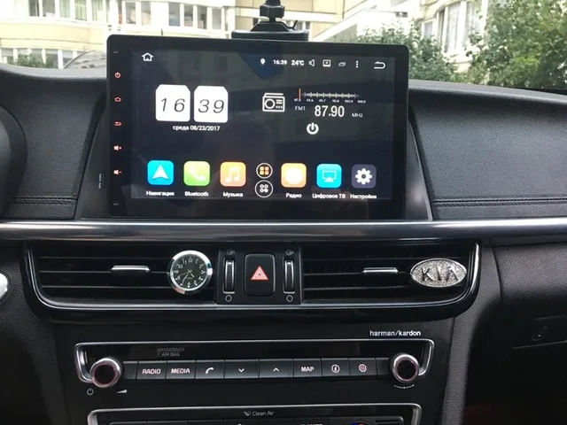 Discount 9 inch HD Android 8.1 RAM 1G + ROM 16G Car DVD player GPS navigation for KIA K5 OPTIMA 2015 2016 Car stereo car radio WiFi 3G 2