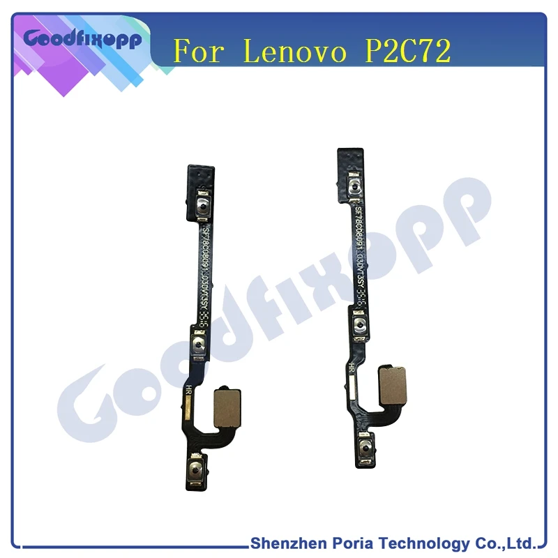LEN034 Original 100% tested For Lenovo Vibe P2 Power + Volume Flex Cable Ribbon For Lenovo VIBE P2 P2c72 Volume Flex Cable Switch Replacement (2)